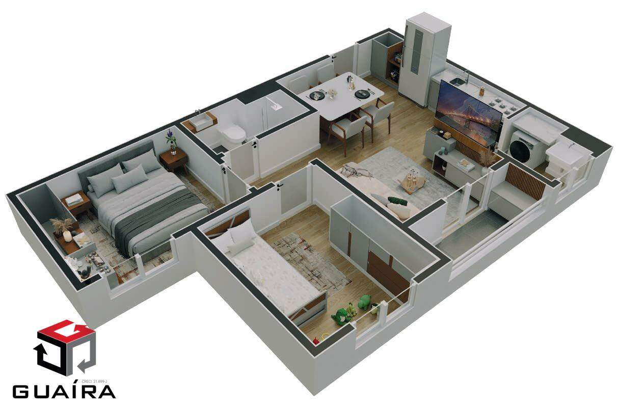 Apartamento à venda com 2 quartos, 44m² - Foto 17