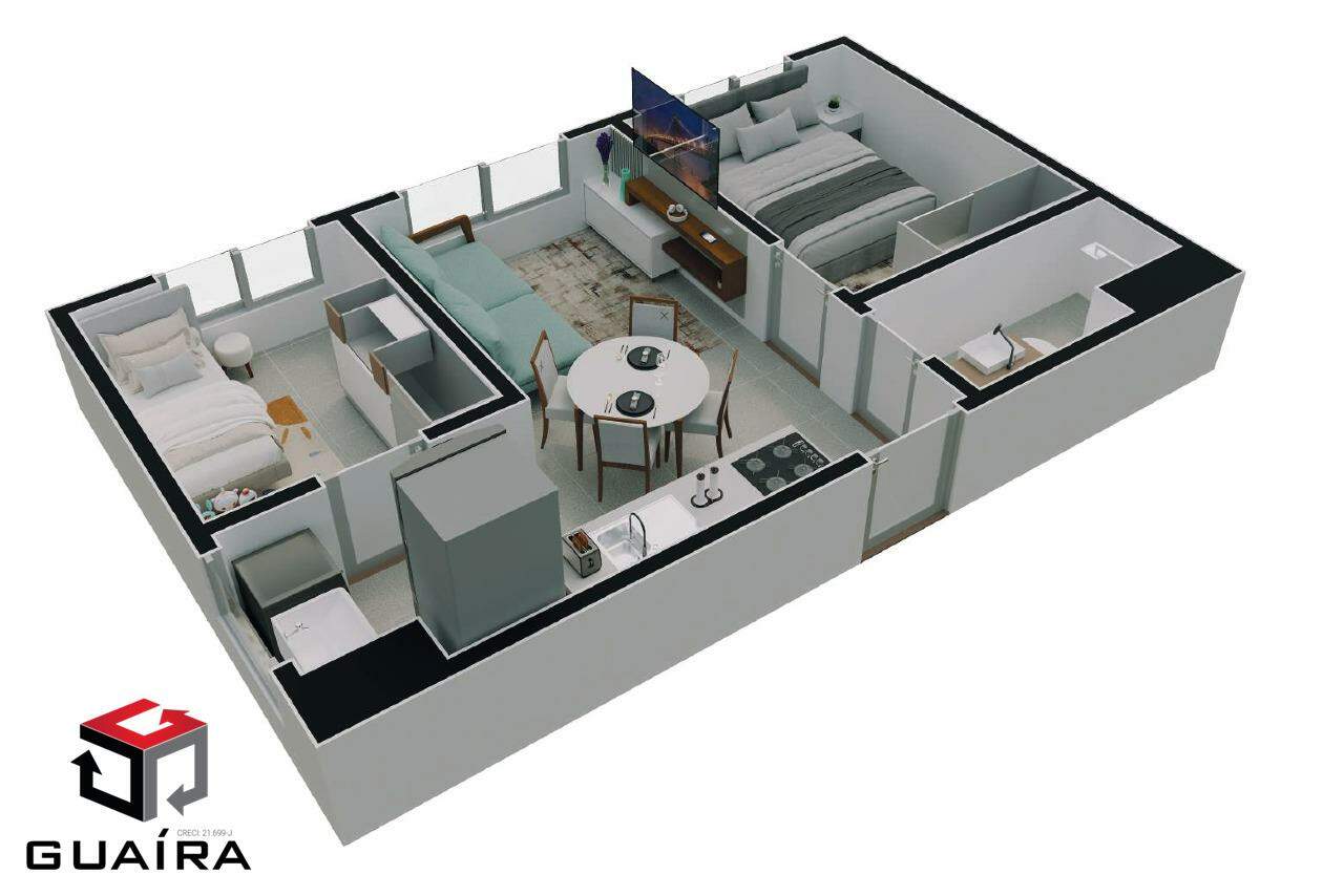 Apartamento à venda com 2 quartos, 44m² - Foto 18