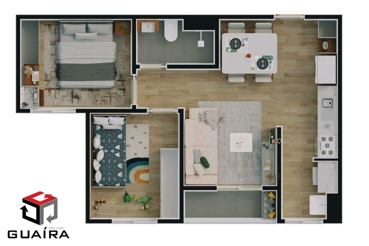 Apartamento à venda com 2 quartos, 44m² - Foto 15