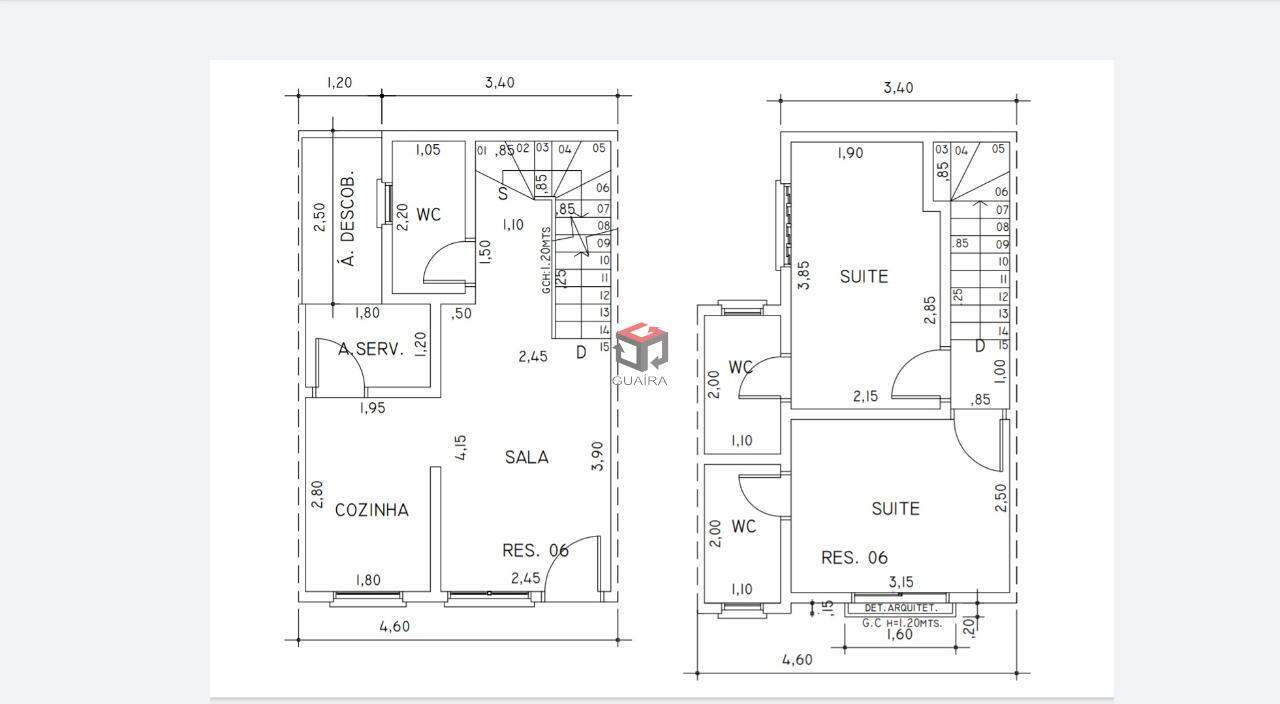 Sobrado à venda com 2 quartos, 57m² - Foto 9