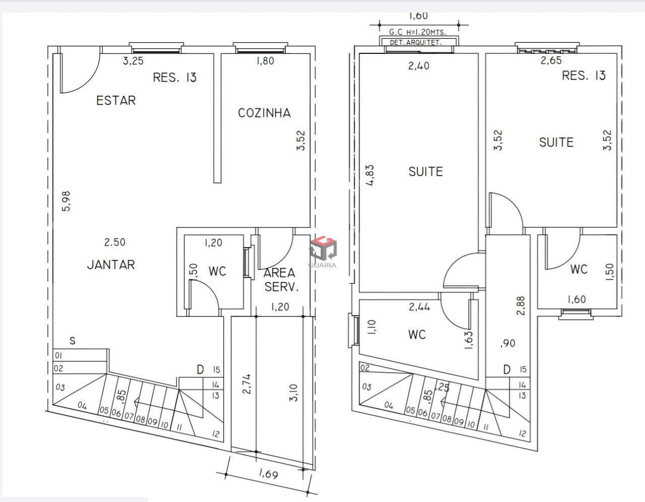 Sobrado à venda com 2 quartos, 67m² - Foto 9