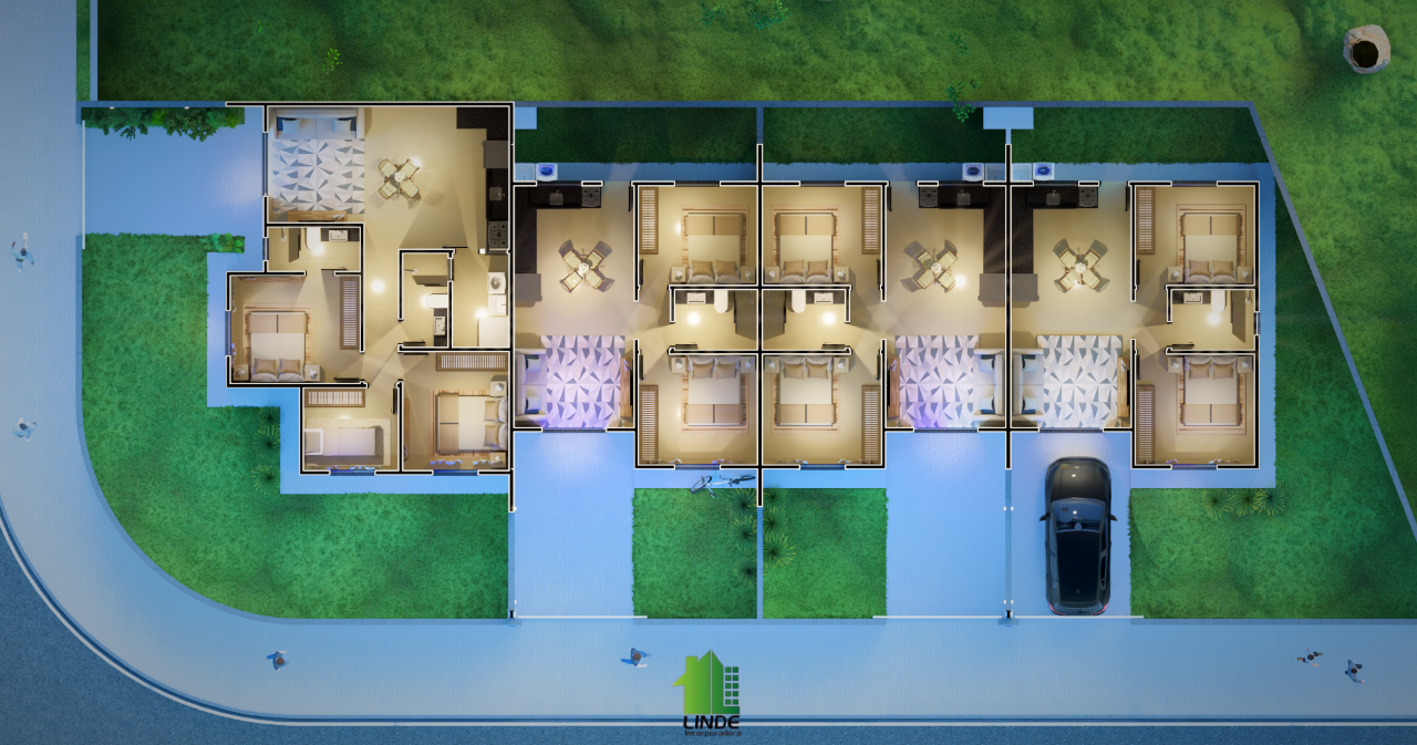 Casa Geminada à venda no Velha Central: 