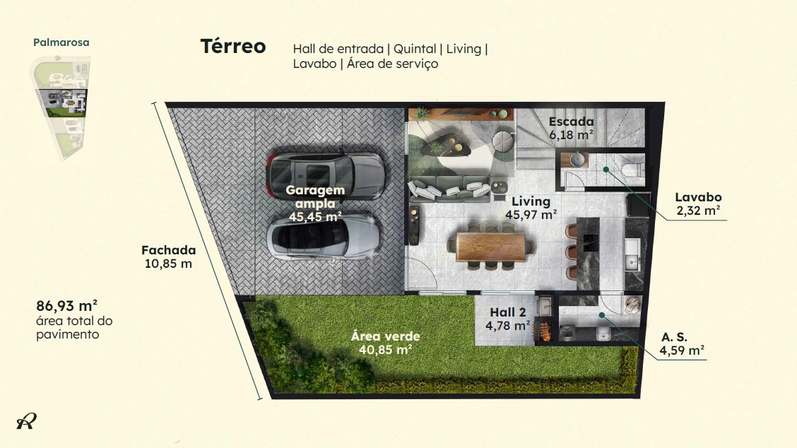 Sobrado Geminado à venda no Vila Nova: 