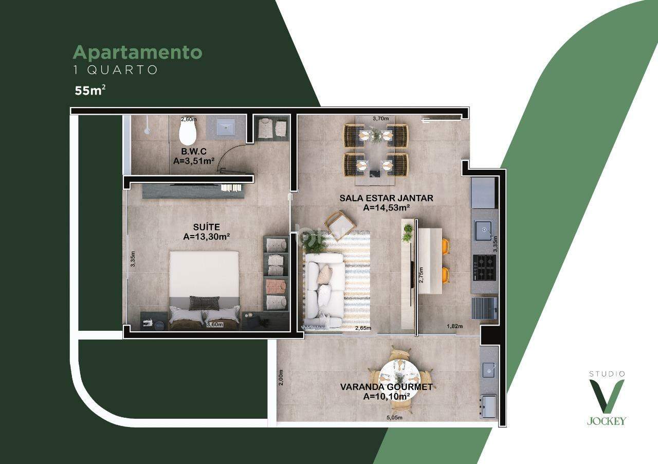 Apartamento à venda com 1 quarto, 34m² - Foto 20