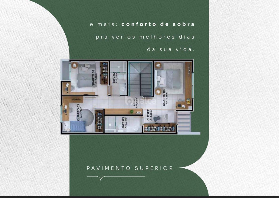 Casa de Condomínio, 4 quartos - Foto 20