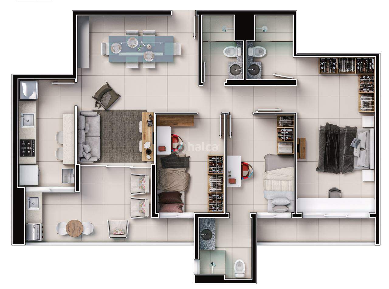 Apartamento, 1 quarto, 41 m² - Foto 20