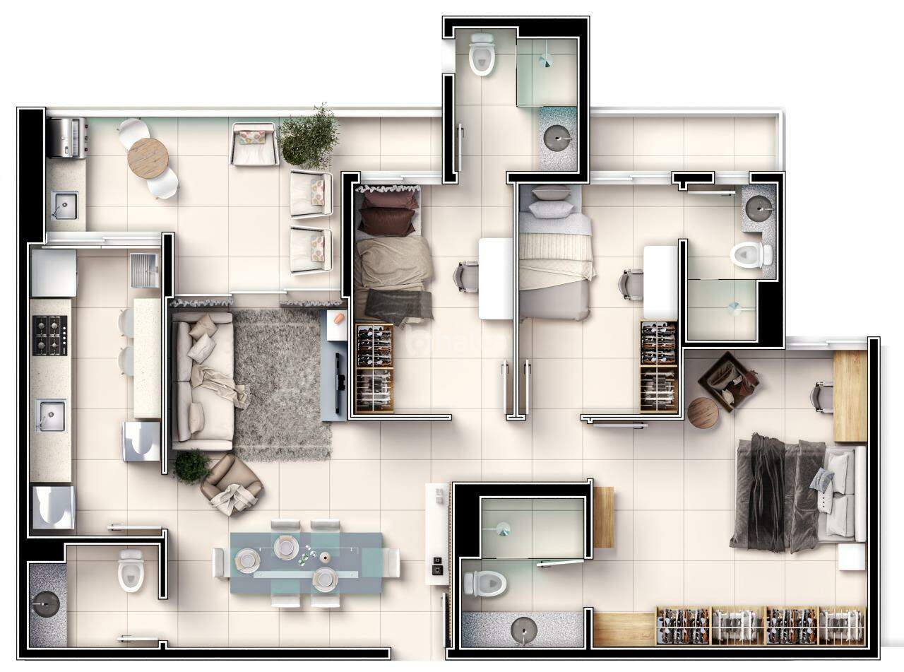 Apartamento, 1 quarto, 41 m² - Foto 19