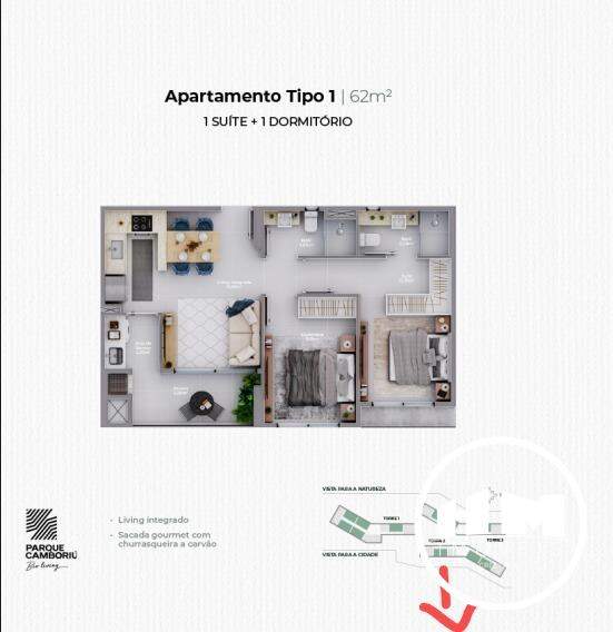 Apartamento à venda no Centro: 