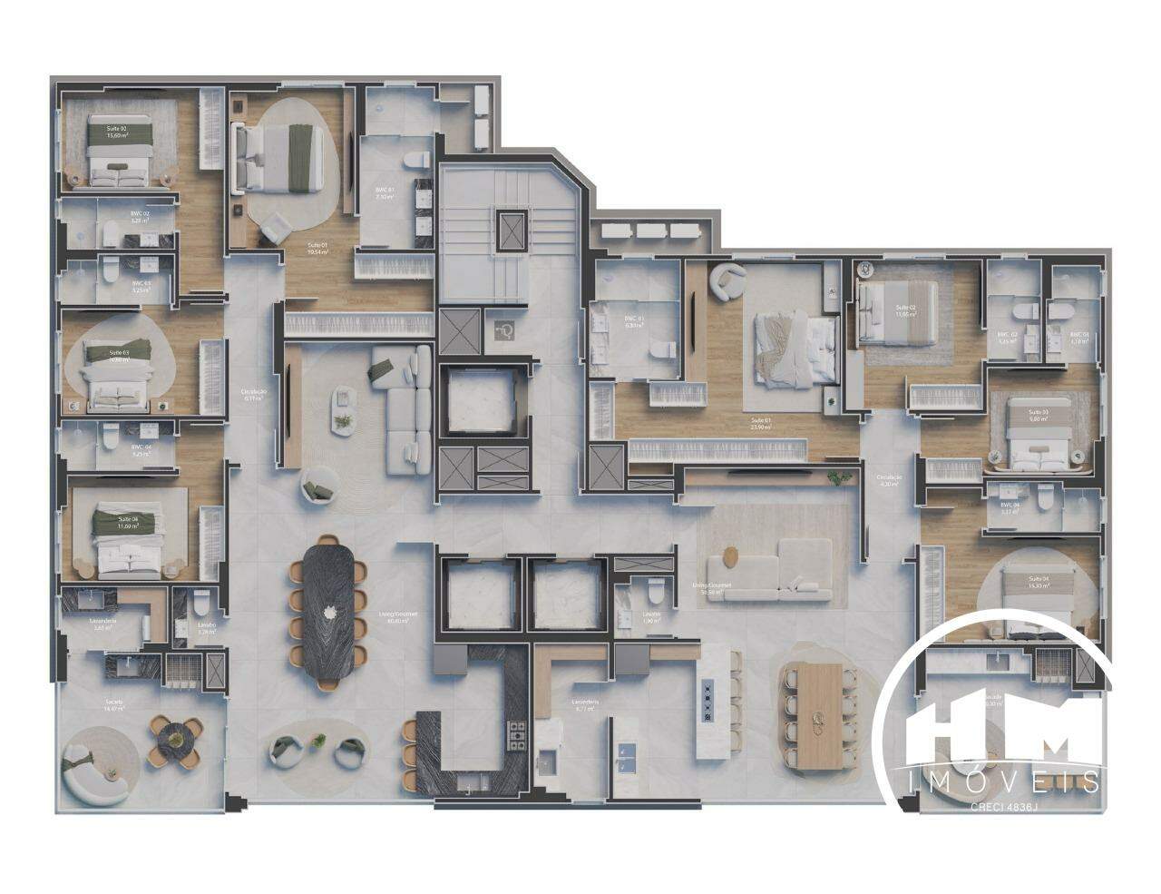 Apartamento à venda no Barra Sul: 