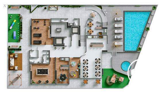 Apartamento à venda no Centro: 