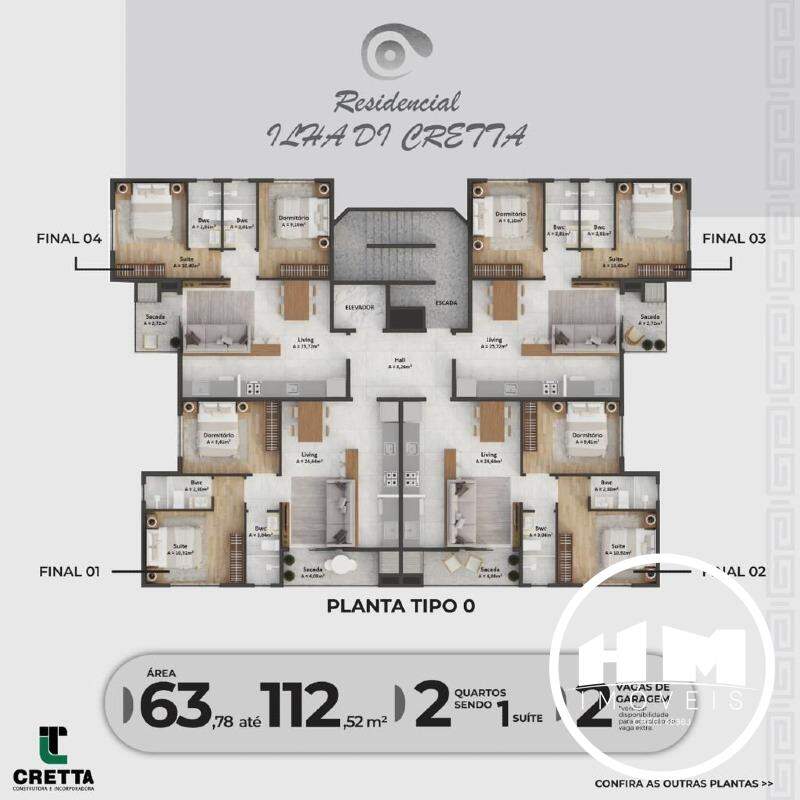 Apartamento à venda no Centro: 