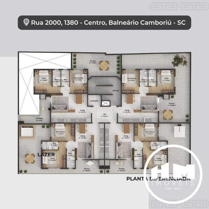 Apartamento à venda no Centro: 