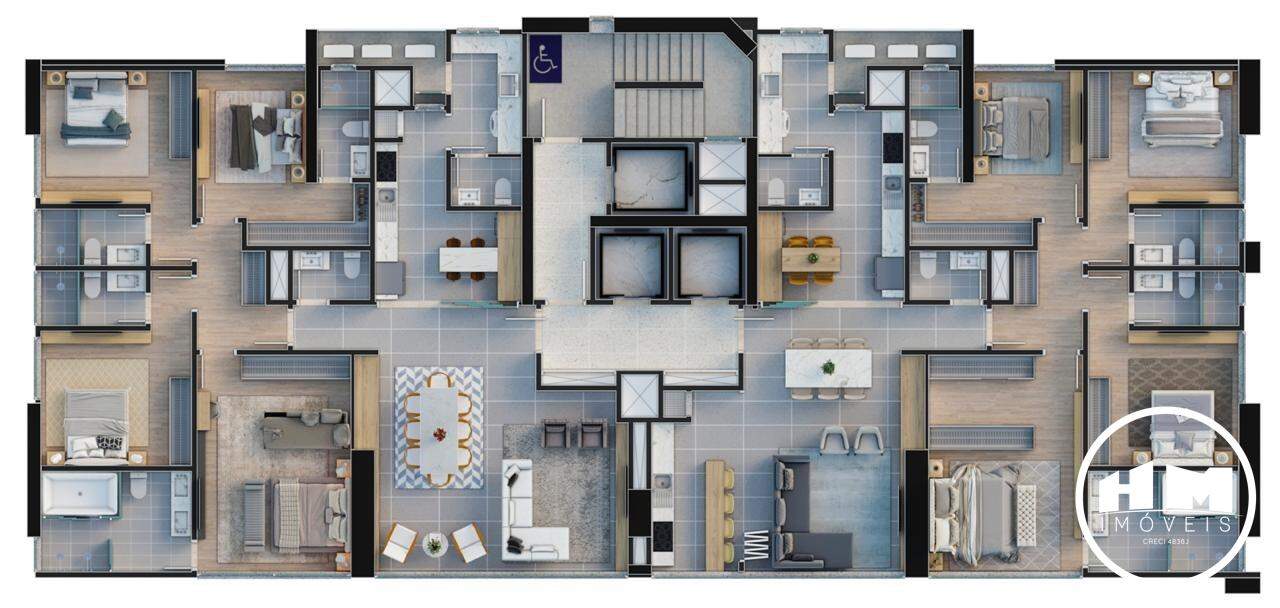 Apartamento à venda no Barra Sul: 
