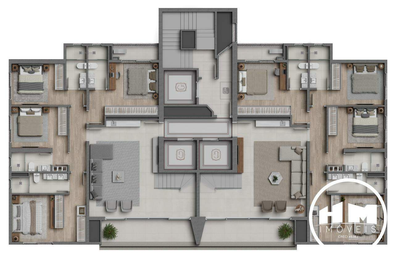 Apartamento à venda no Barra Sul: 