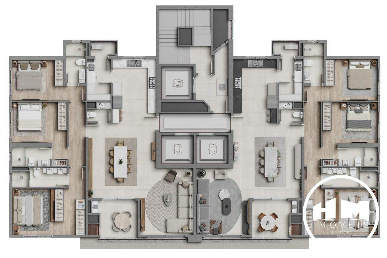 Apartamento à venda no Barra Sul: 