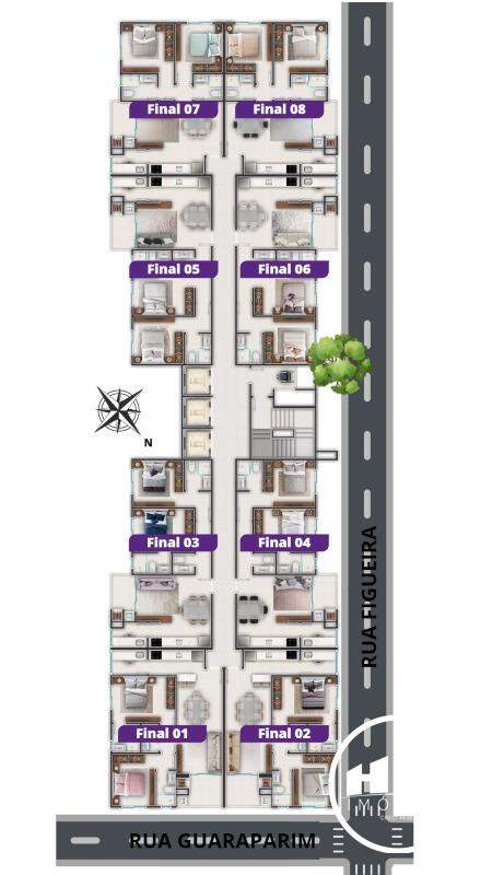 Apartamento à venda no Tabuleiro: 