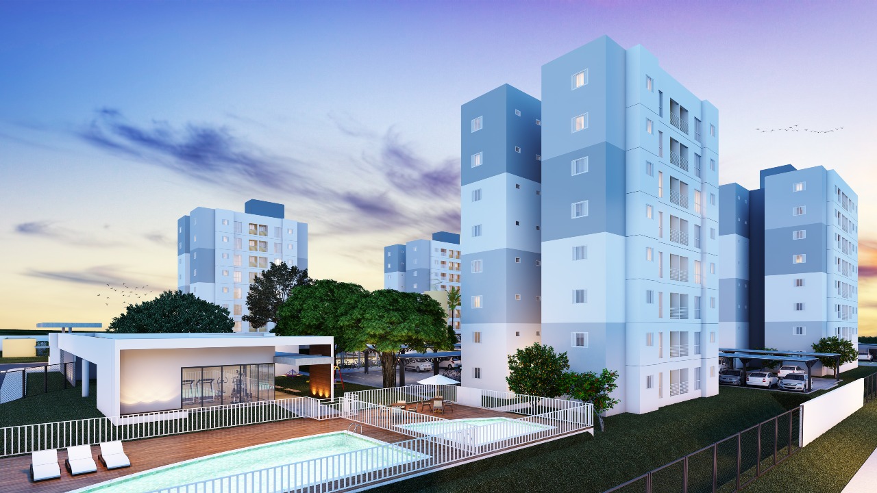 Apartamento à venda no Parque Residencial Rita Vieira: 