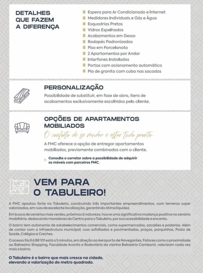 Apartamento à venda no Tabuleiro: 