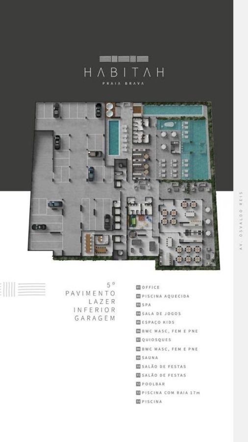 Apartamento à venda no Praia Brava: 