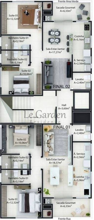 Apartamento à venda no São Francisco de Assis: 