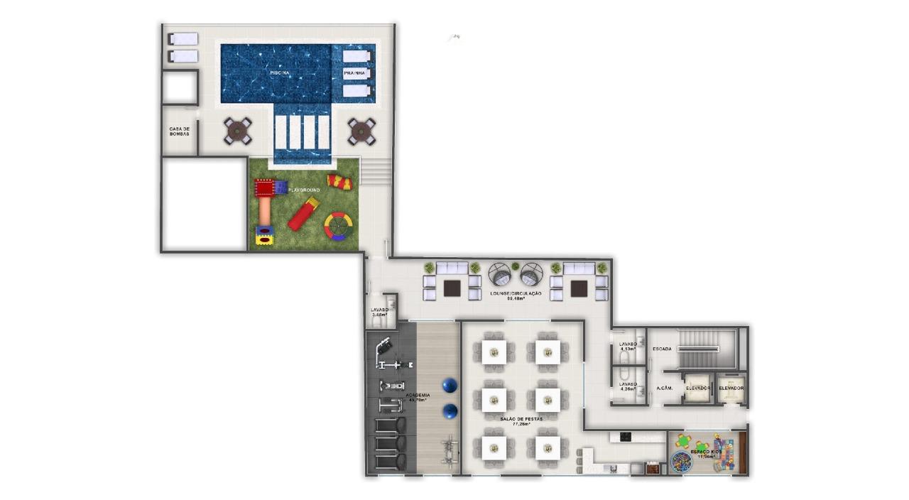 Apartamento à venda no Pioneiros: 