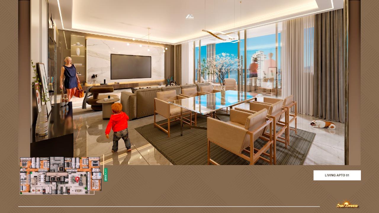 Apartamento à venda no Meia Praia: 