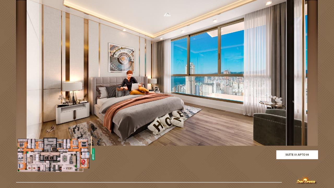 Apartamento à venda no Meia Praia: 