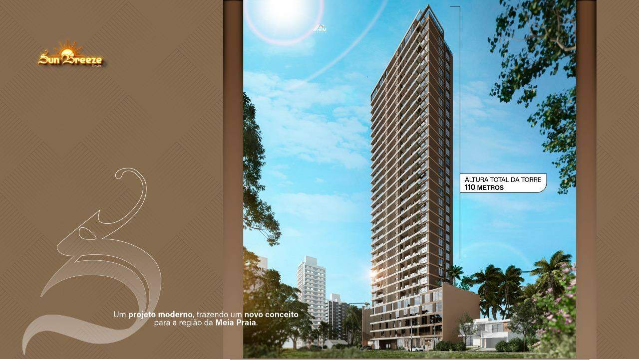 Apartamento à venda no Meia Praia: 