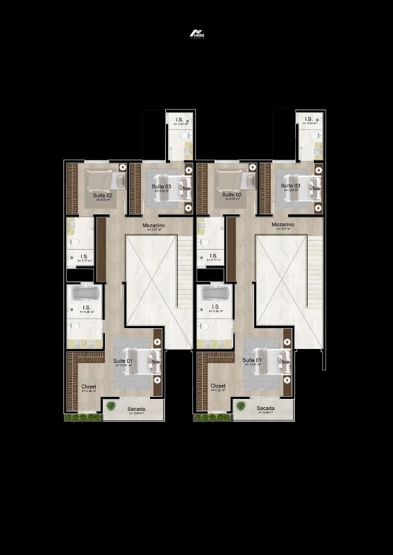 Apartamento à venda no Centro: 