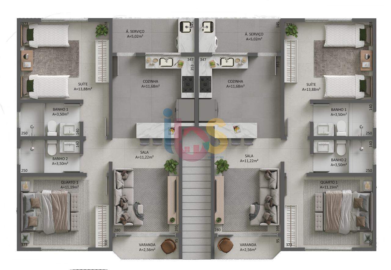 Casa à venda com 2 quartos, 74m² - Foto 4