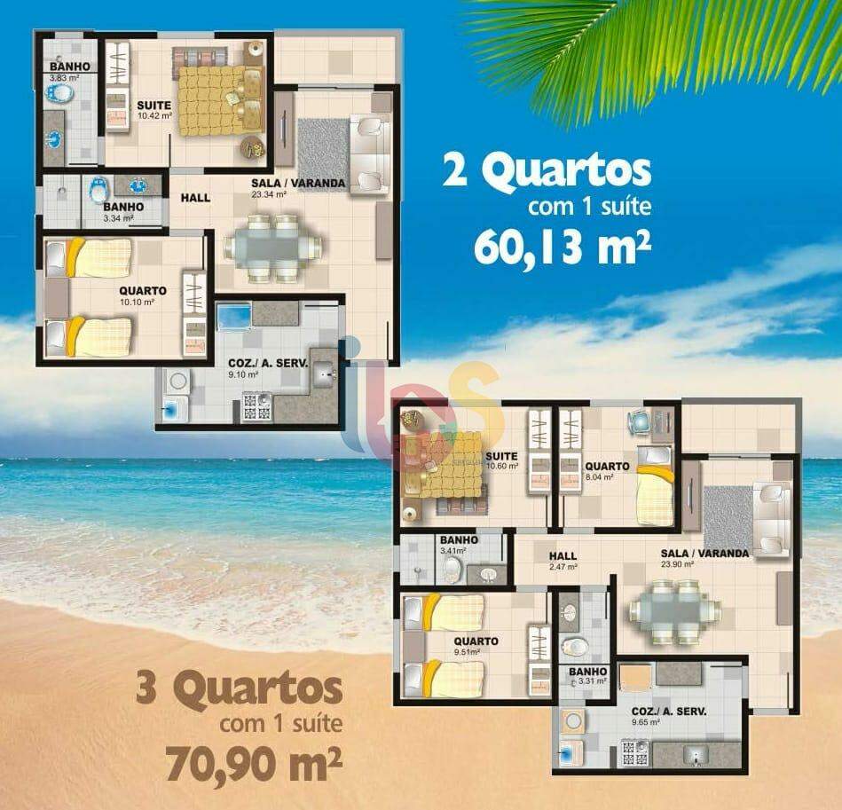 Apartamento à venda com 2 quartos, 60m² - Foto 13