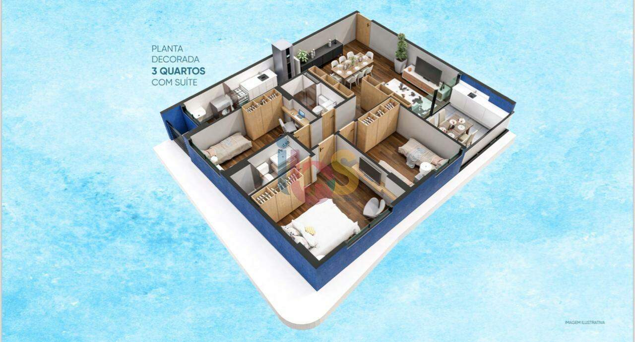 Apartamento à venda com 3 quartos, 87m² - Foto 4