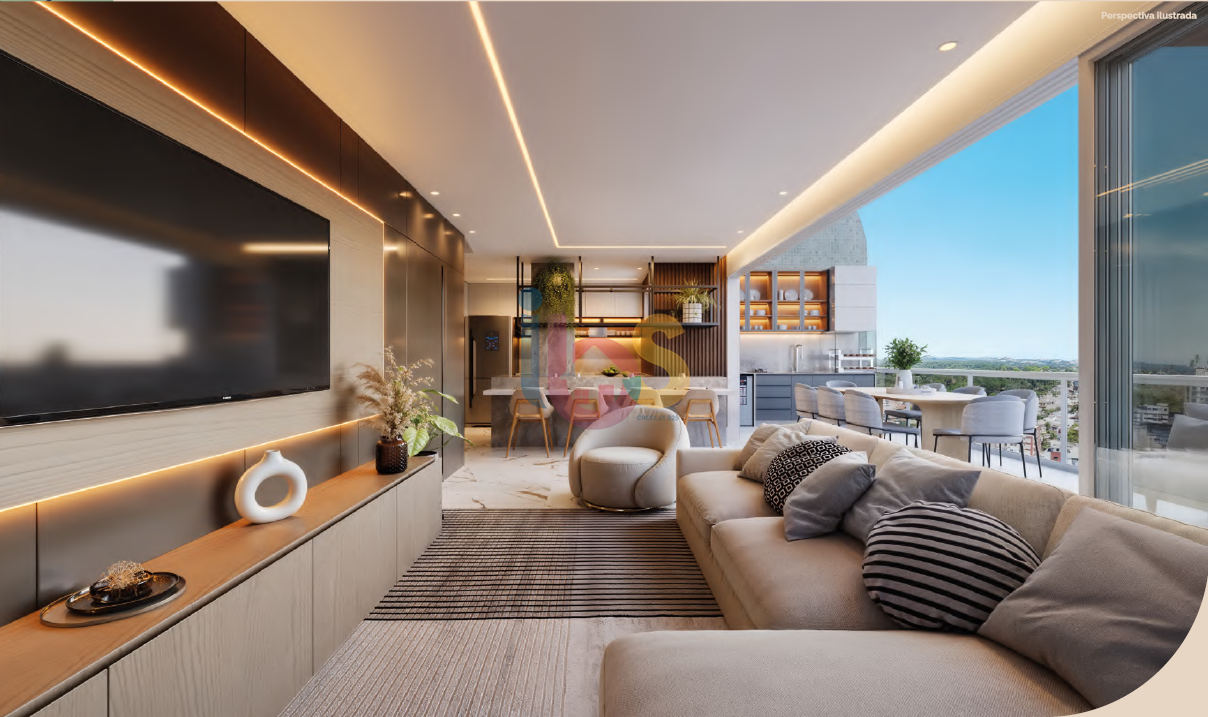Apartamento à venda com 1 quarto, 35m² - Foto 3