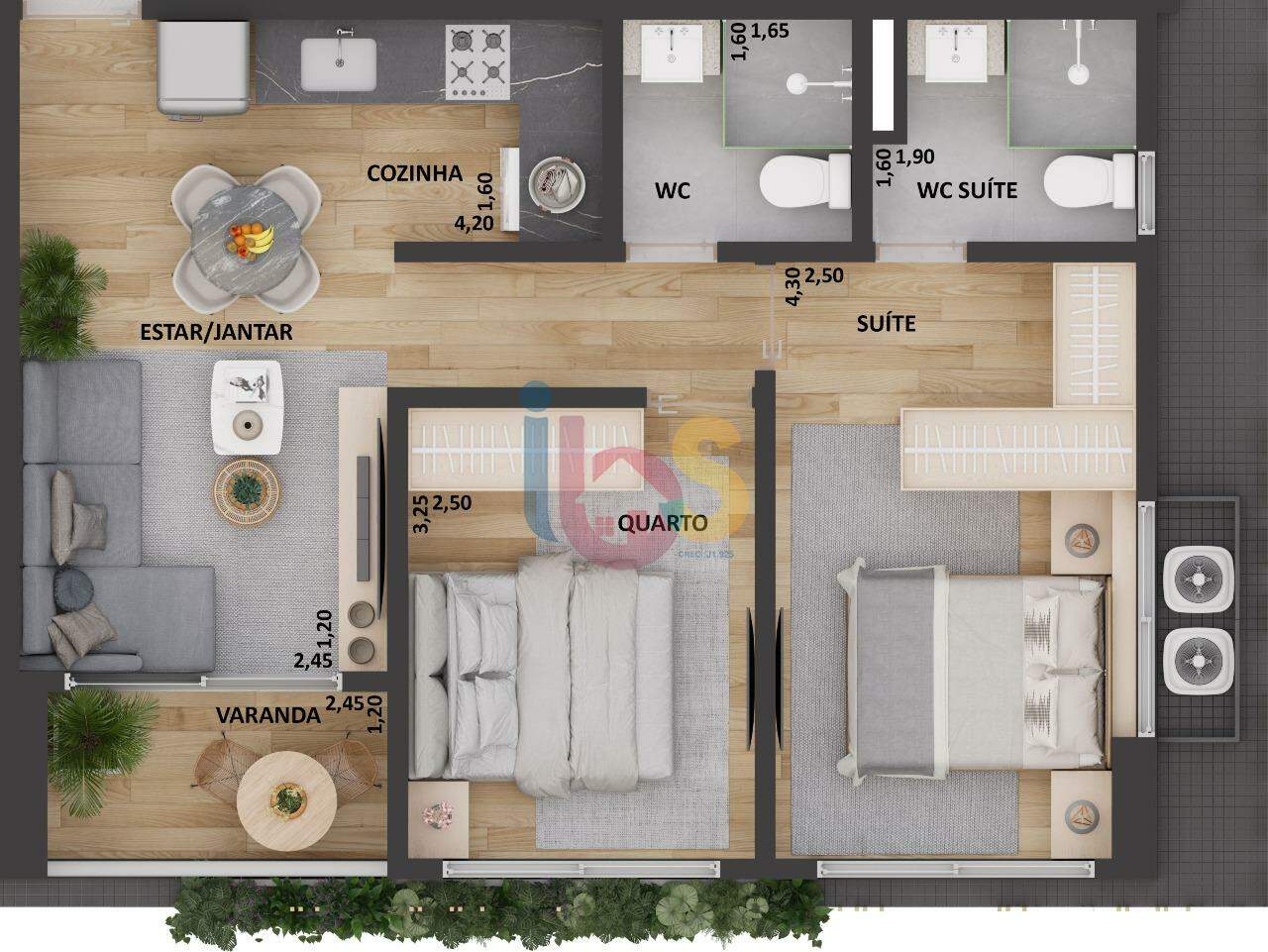 Apartamento à venda com 2 quartos, 53m² - Foto 15