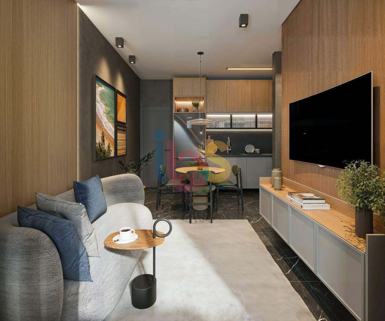 Apartamento à venda com 2 quartos, 53m² - Foto 4