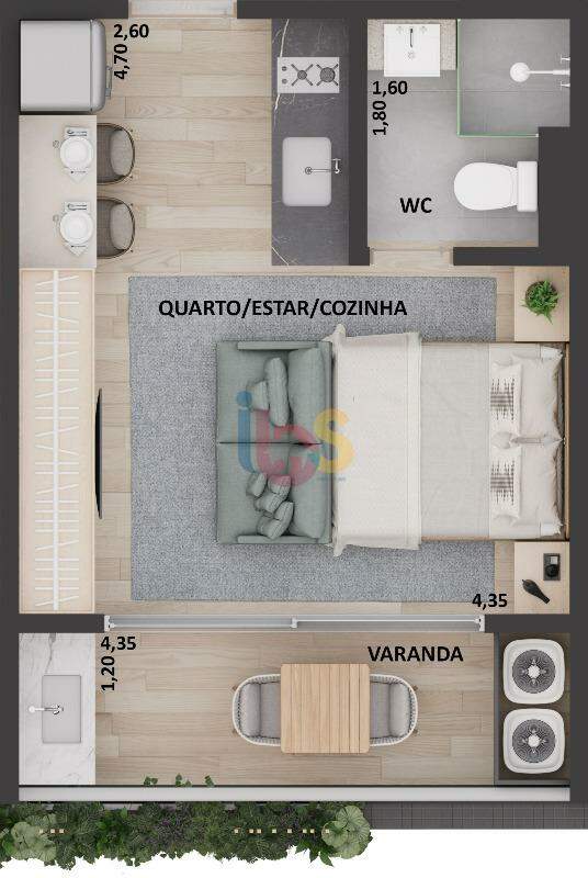 Apartamento à venda com 2 quartos, 53m² - Foto 20