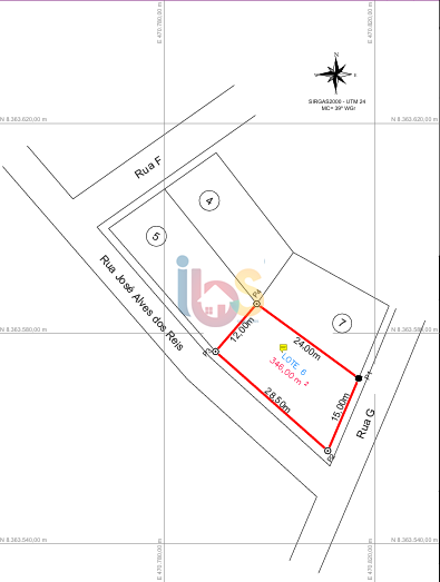Terreno, 346 m² - Foto 7