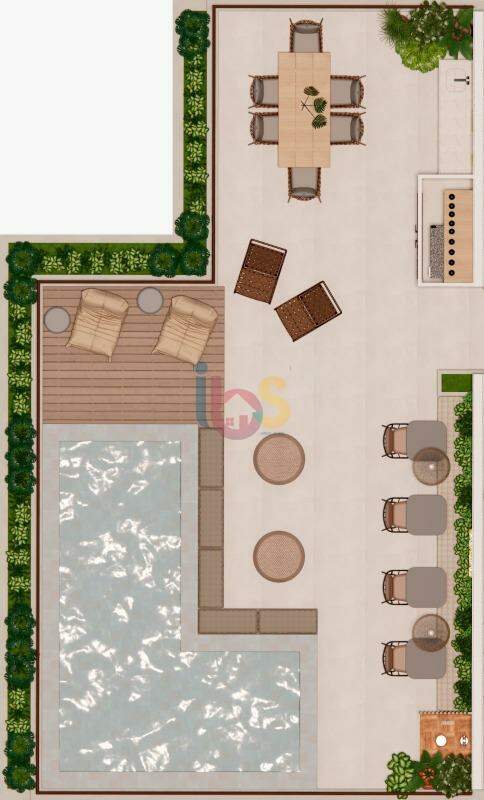 Apartamento à venda com 1 quarto, 23m² - Foto 7