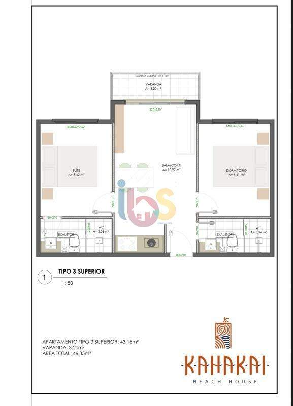 Apartamento à venda com 2 quartos, 46m² - Foto 10