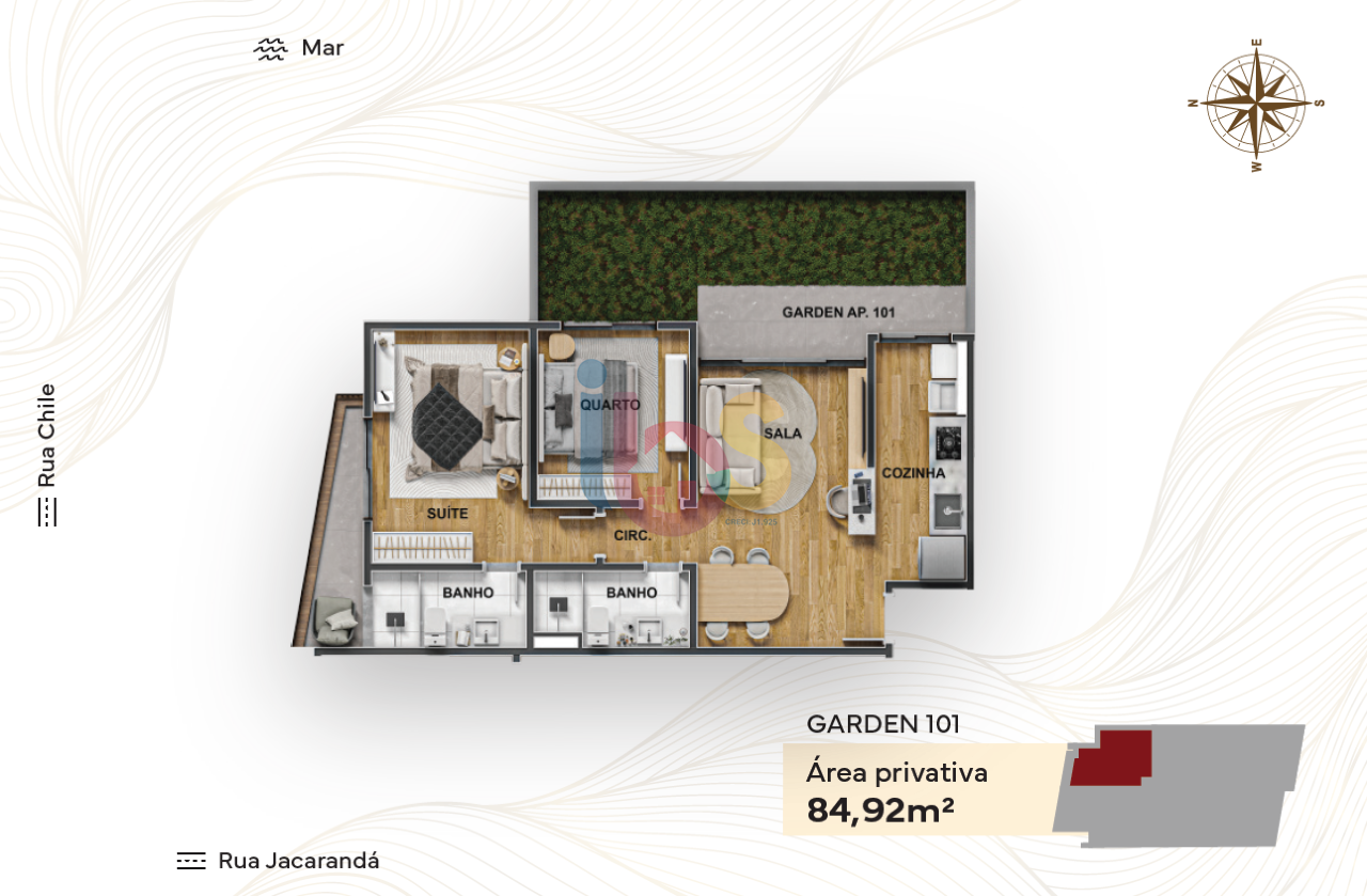 Apartamento, 2 quartos, 73 m² - Foto 13