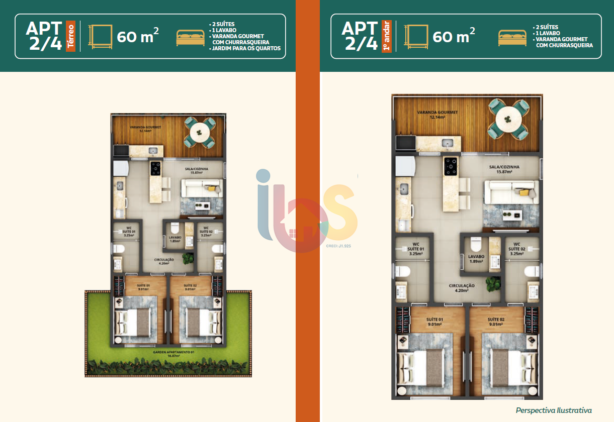 Apartamento, 2 quartos, 60 m² - Foto 13