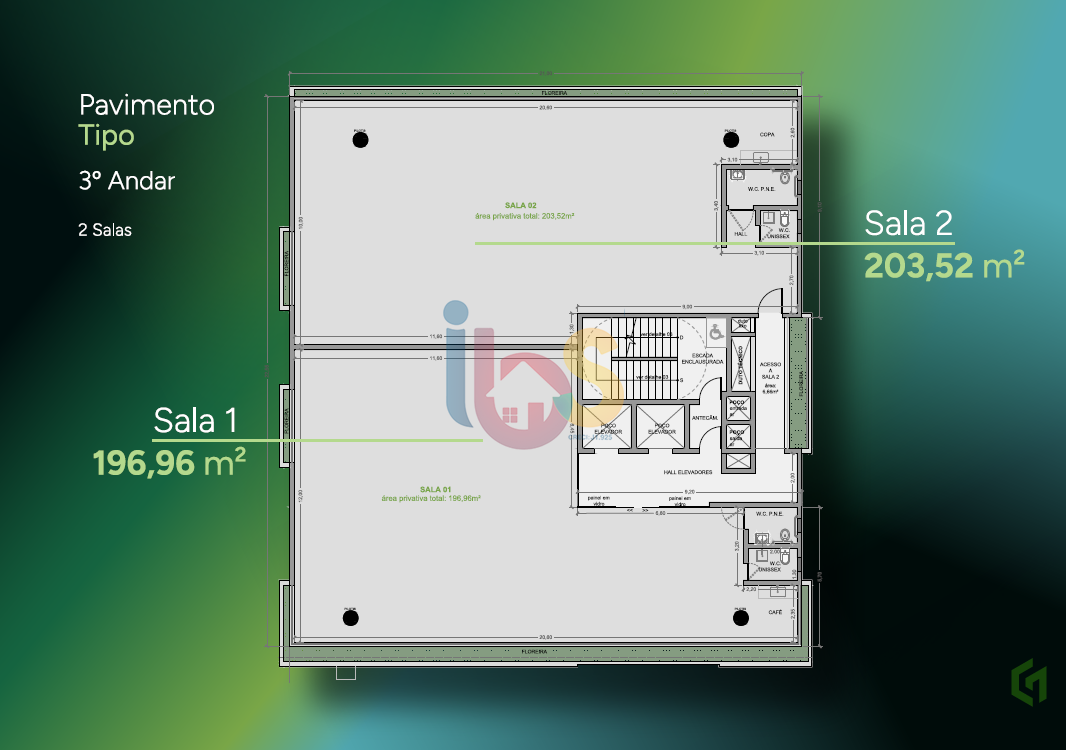 Sala-Conjunto, 269 m² - Foto 21