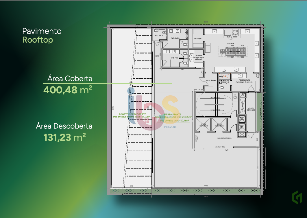 Sala-Conjunto, 269 m² - Foto 19