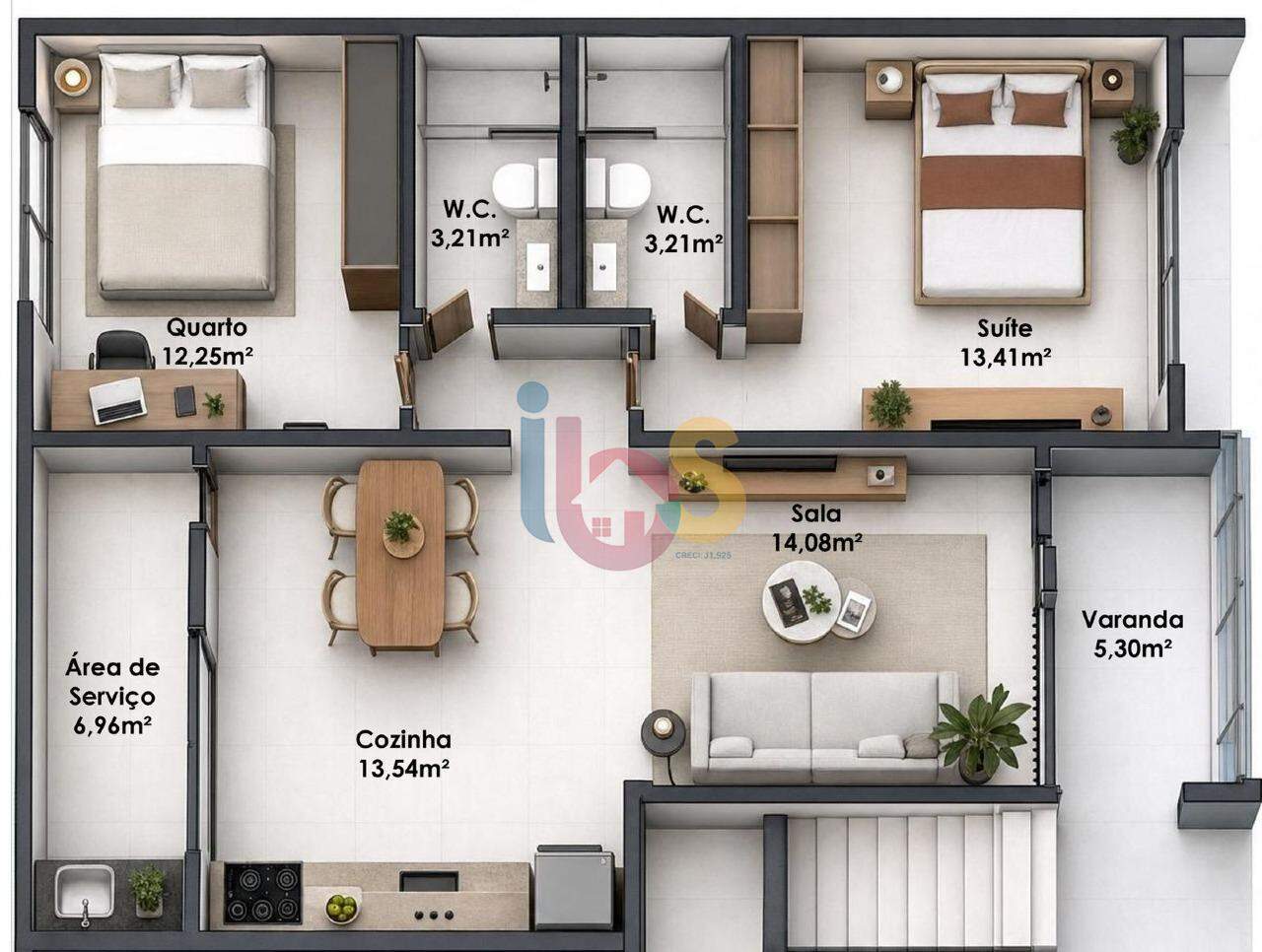 Apartamento, 2 quartos, 85 m² - Foto 7