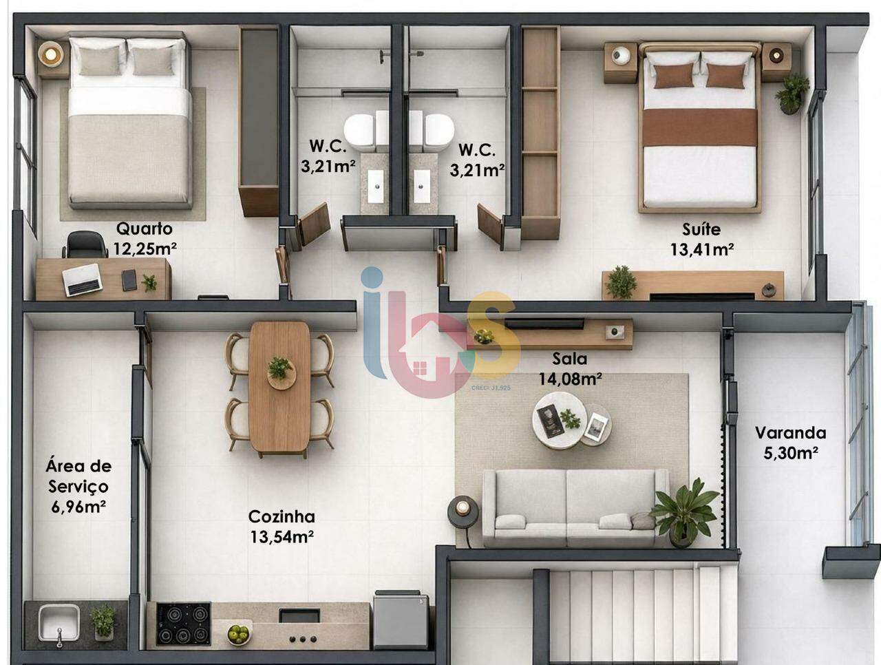Apartamento, 3 quartos, 105 m² - Foto 6