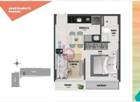 Apartamento, 1 quarto, 32 m² - Foto 10