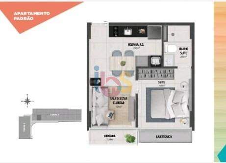 Apartamento, 1 quarto, 32 m² - Foto 11