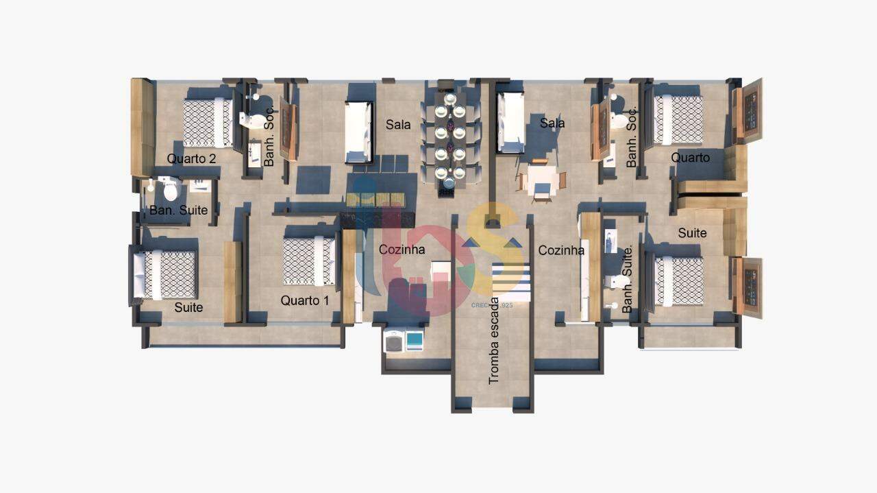 Apartamento à venda com 3 quartos, 69m² - Foto 10