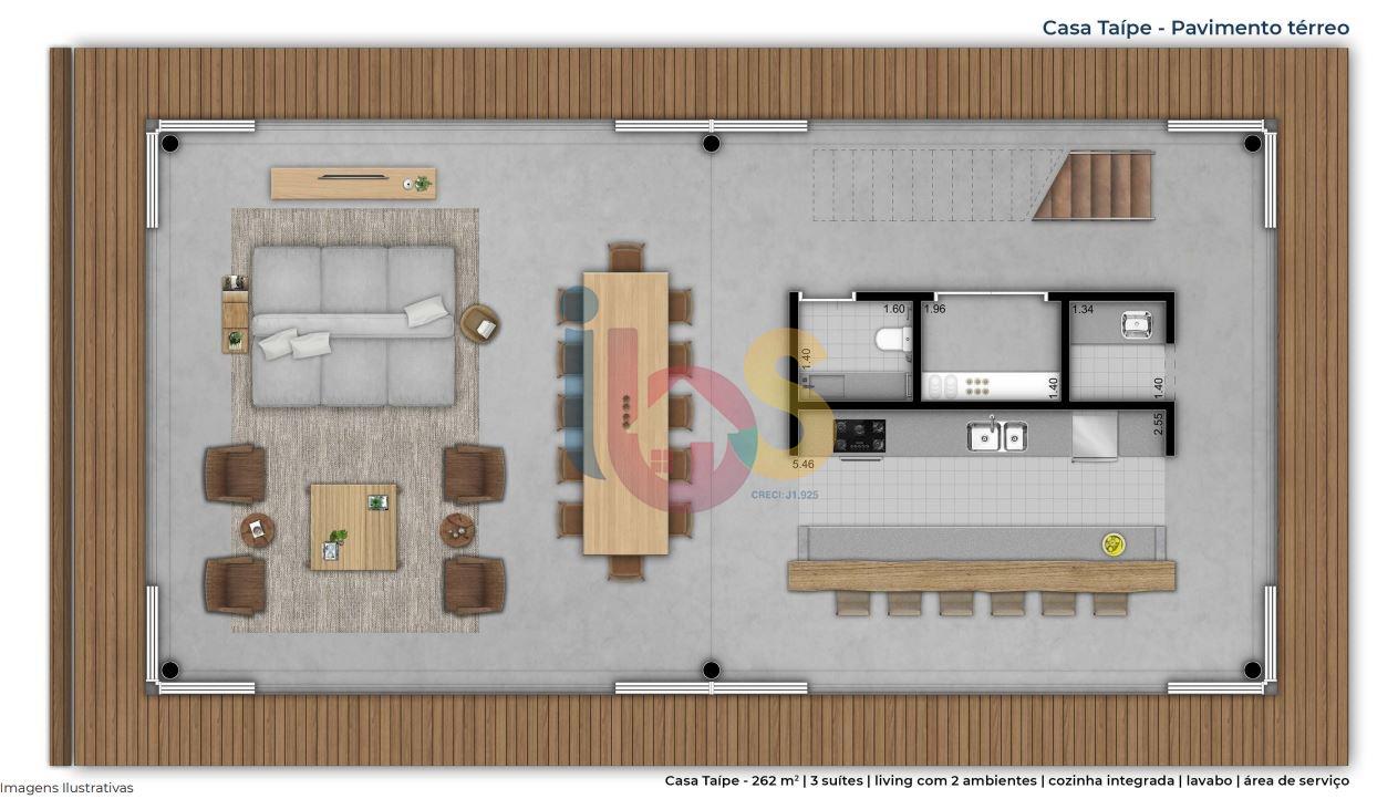 Casa, 3 quartos, 233 m² - Foto 7