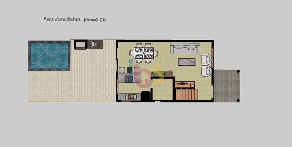 Casa, 2 quartos, 80 m² - Foto 10